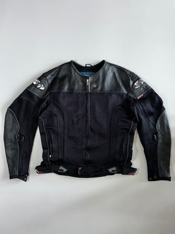 Joe Rocket Reactor Black Mesh Riding Jacket (XL)