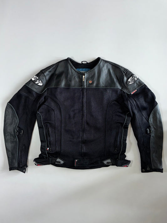 Joe Rocket Reactor Black Mesh Riding Jacket (XL)