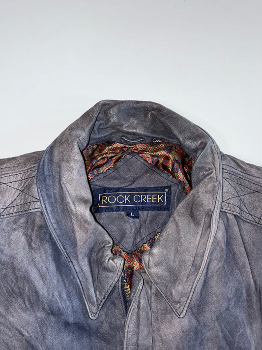 Rock Creek Premium Original Sied Leather Jacket (L)
