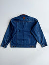 Marlboro Country Store Leather-Collar Denim Trucker Jacket (L)