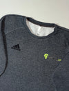 Vintage Adidas Grey Embroidered Logo Crewneck Sweatshirt (L)