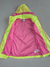 Adidas Neon Yellow Mesh-Lined Running Windbreaker with Thumbholes Women’s (S)