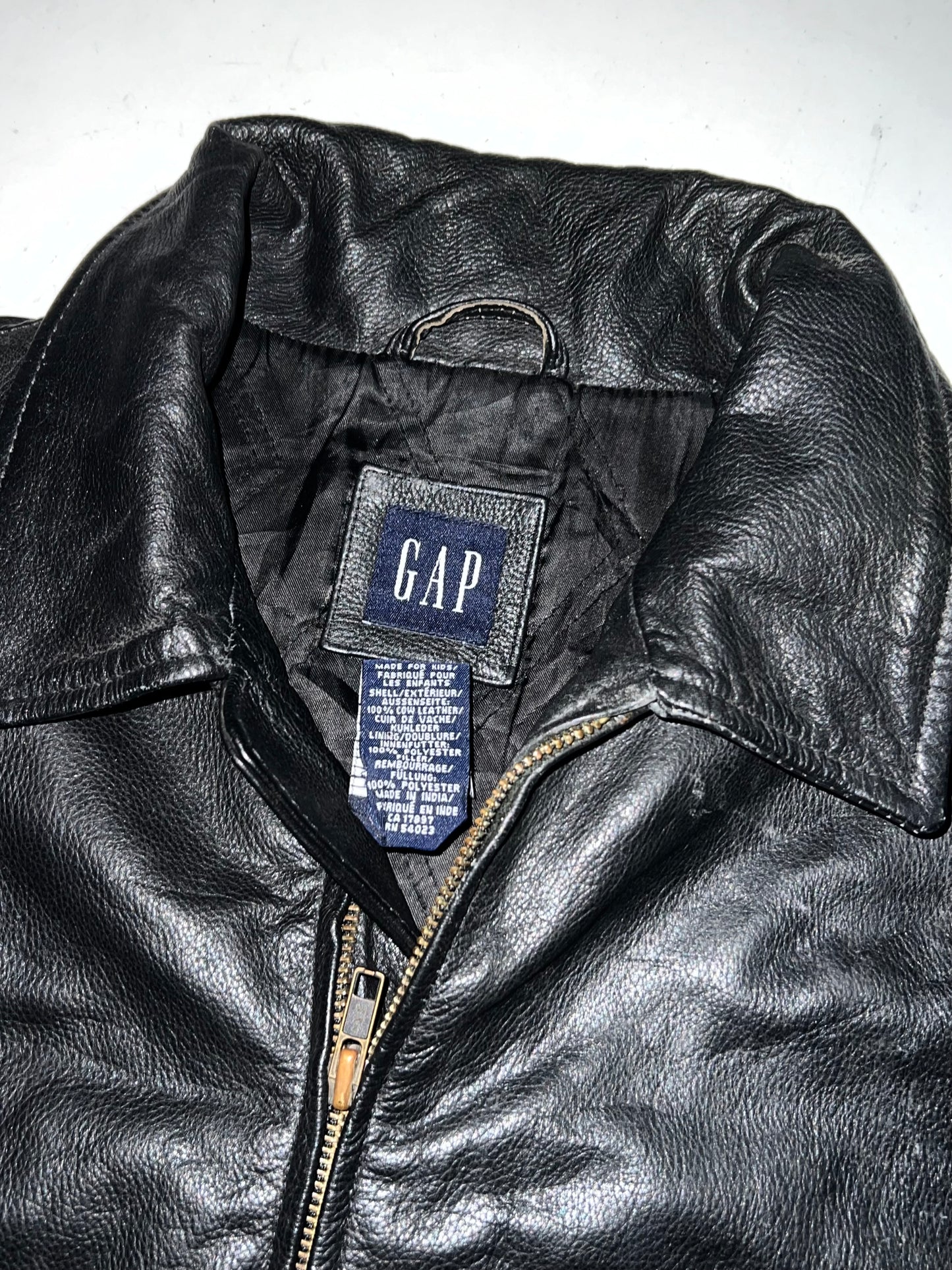 ZGAP Original Leather Jacket (RARE FIND) (S)