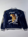 Vintage JAKE Velvet Sukajan Souvenir Jacket, Tiger & Dragon Embroidered (M/L)