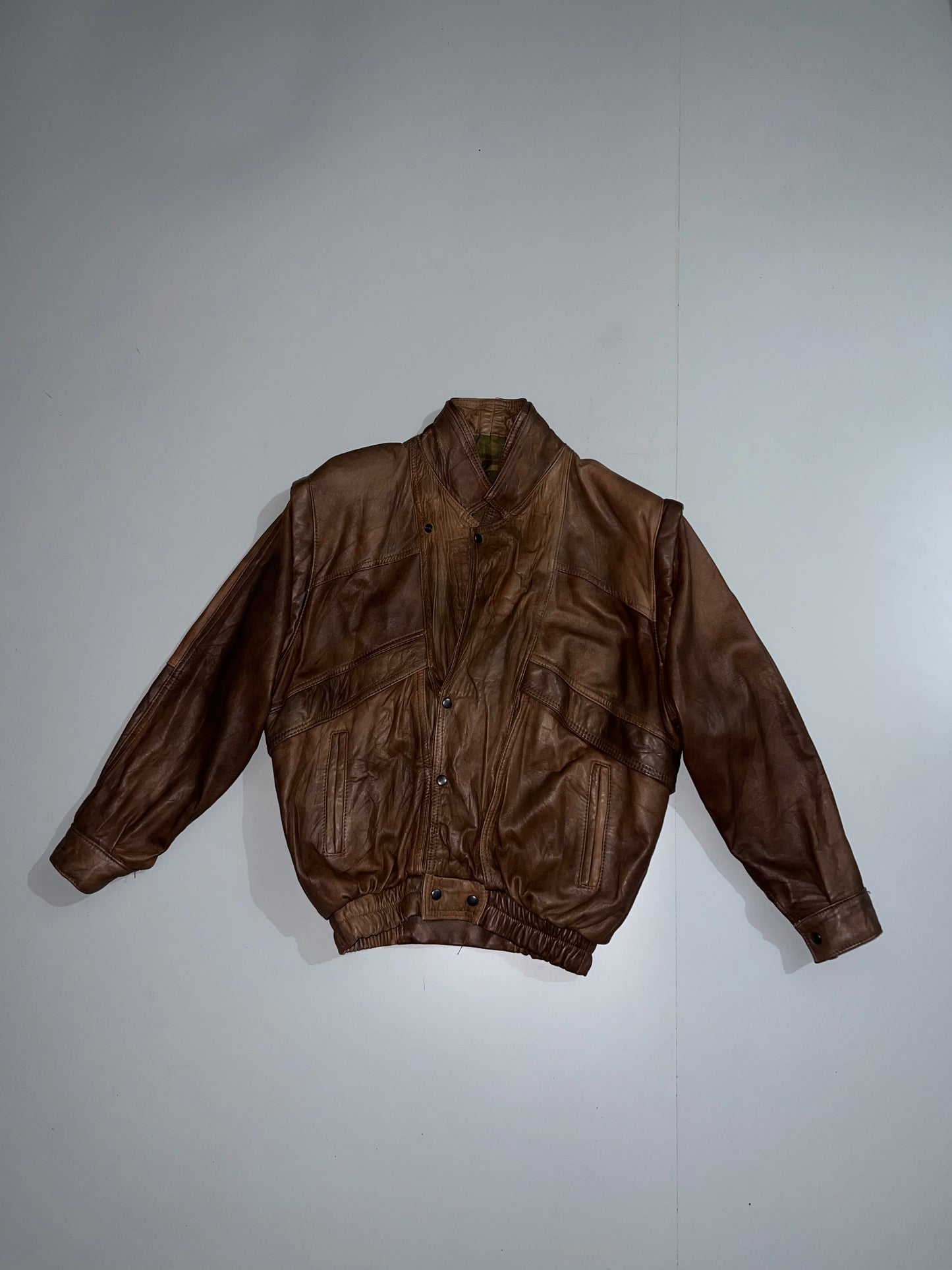 ZSuper Premium (RARE) Original Leather Jacket (Detachable Arms) (L)
