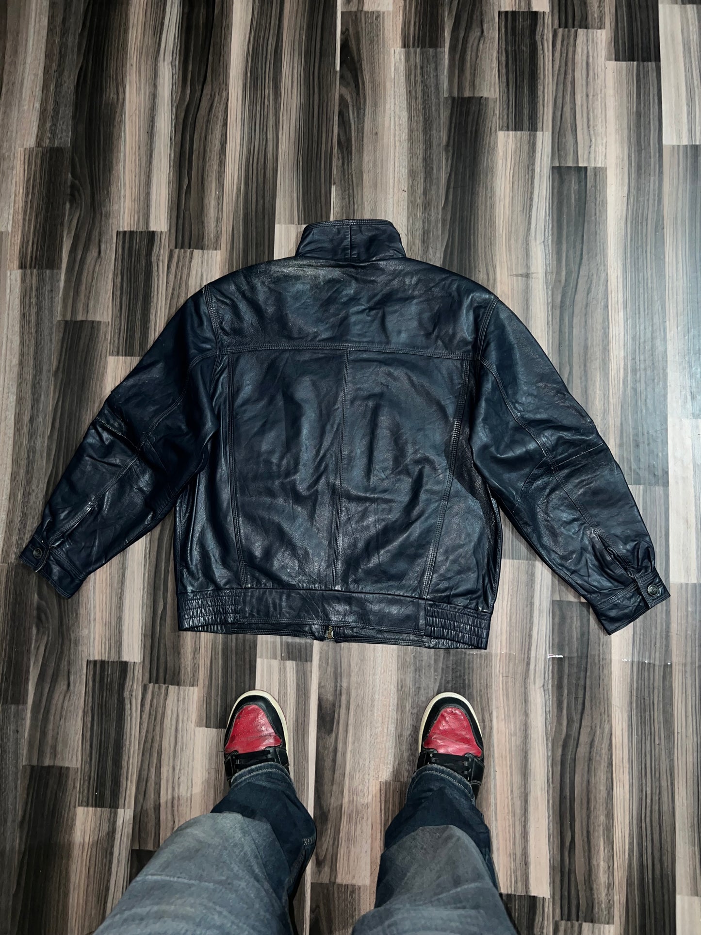 A b Super Premium Original Leather (LeatherColour Fad-ding (XL)