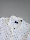 Gant White Fil Coupé Dotted Shirt(S)
