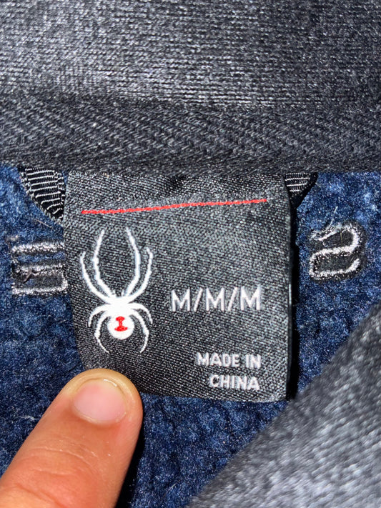Spyder Navy Fleece Full-Zip Jacket (M/L)