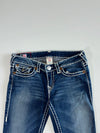 True Religion Super T White-Stitch Jeans Women’s (W:30|L:39)