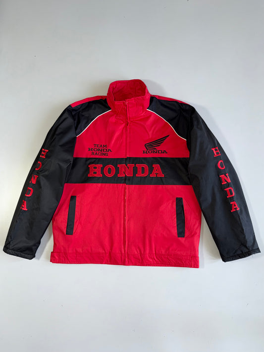 !          Vintage Style Honda Racing Motorsport Jacket (XL)