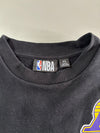 NBA Los Angeles Lakers Colorblock Crewneck Sweatshirt – Black & Purple (S)
