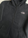 The North Face Fleece Hooded Zip Jacket – Black (s)