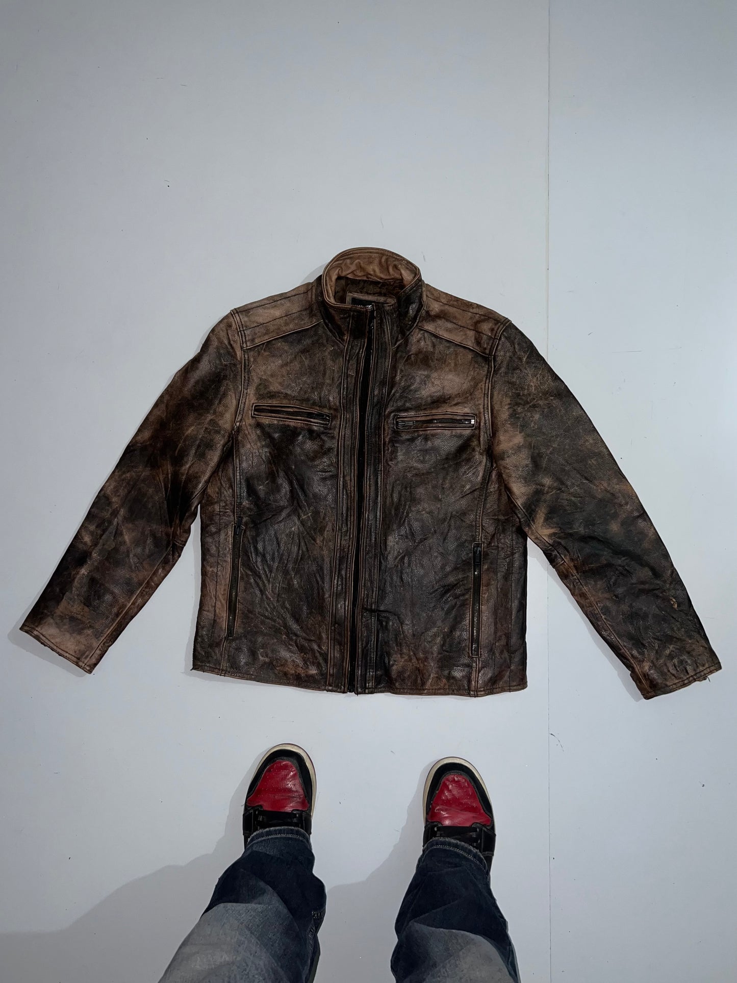 ZVintage Original Leather Jacket (L/XL)