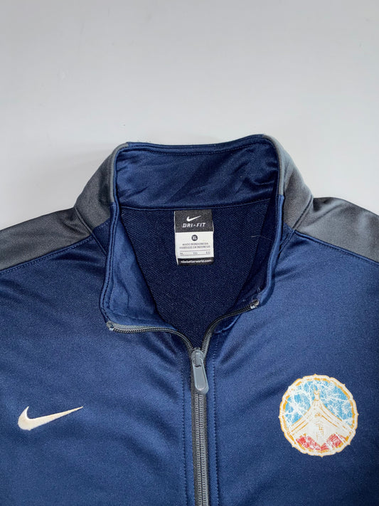 Nike Dri-Fit Navy Track Jacket (L/ XL)