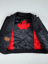 Legend Classic Motorcycle Gear Canada Black Leather Biker Vest (XL)