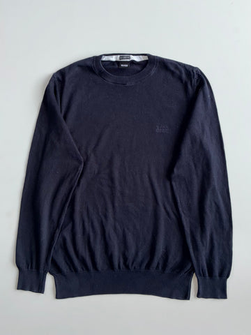 Hugo Boss Navy Crewneck Sweater(M)