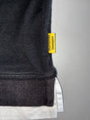 National Geographic Layered V-Neck Vest Tee (L)