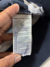 Tommy Hilfiger Navy & White Bold Stripe Crewneck Sweatshirt (L)