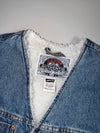 Vintage Levi’s Authentic Sherpa-Lined Denim Vest RARE (M/L)