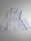 Columbia Full-Zip Fleece Jacket – White Women’s (M)