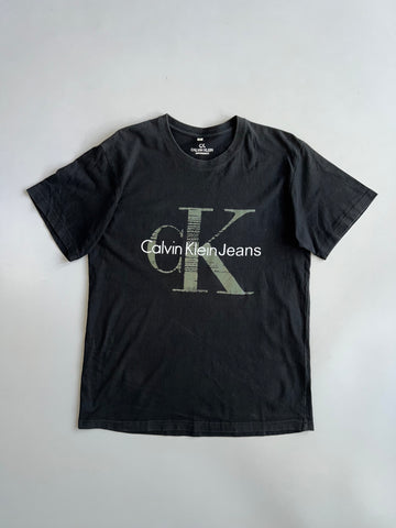 Calvin Klein Jeans CK Logo T-Shirt Black(M)