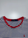 Polo Ralph Lauren Striped T-Shirt – Navy & White (L)