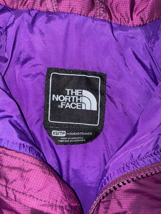 The North Face Full-Zip Puffer Jacket - Purple, Women’s  (XS)