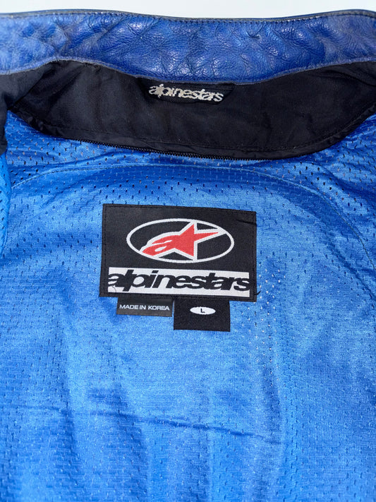 Alpine Star Original Destress Pure Leather Racing Jacket (L)