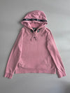 Nike Hoodie – Pink Mauve Pullover, Taped Logo (S)
