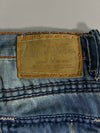 Earl Jean Distressed Straight Leg Jeans (W:32) (L:43)