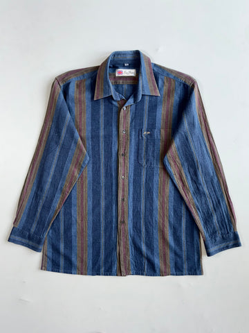 Vintage Louis Philippe London Striped Shirt(L)