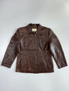 Pepe Premium Original Leather Jacket Womens (M)