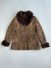 ZSuper Premium Original Leather Jacket (Fur Inside)(M)