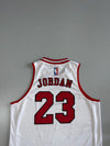 Nike Bulls Jersey White Red #23 (L)
