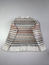 Lacoste Fair Isle Wool Blend Knit Sweater (S)