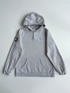 Fila Grey Henley Hoodie with 73 Sleeve Patch(M)
