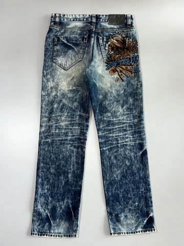 Big Train Japanese Skull Denim Jeans (W:34 |L:42)