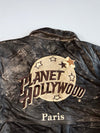 Vintage Planet Hollywood Original Leather Jacket (Xl)