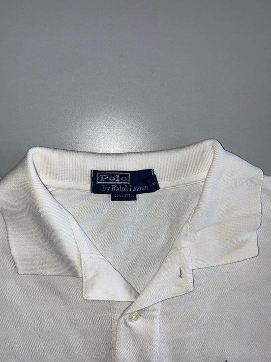 Polo Ralph Lauren Long Sleeve Polo | White (M/L)