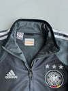 Adidas Germany DFB Deutscher Fussball-Bund Track Jacket Grey 3-Stripes Football (S/M)