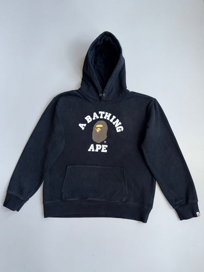 !        A Bathing Ape Classic College heavy Hoodie (Ultra Rare) (L)