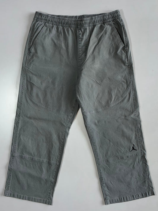 Jordan Grey Woven Cargo Pants Elastic (W:34|L:36)