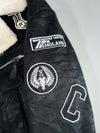 Coincos “Bad Boy” Patch Shearling (Furr Inside) Biker Jacket (M)