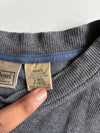 L.L.Bean Waffle Knit Henley – Charcoal Grey (3XL/4XL)
