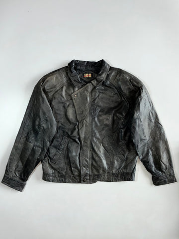 I.O.U Premium Original Leather Jacket (L)