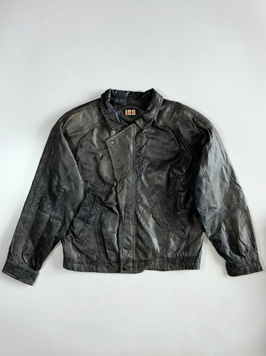 I.O.U Premium Original Leather Jacket (L)