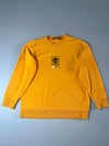 Timberland Crafted Since 1973 Logo Crewneck Sweatshirt — Wheat Yellow (XL)