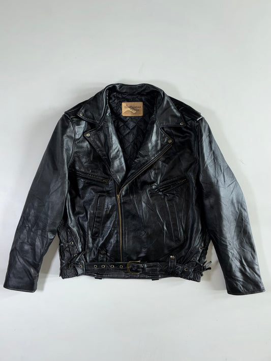 Les Créations Morin Belted Biker Jacket (2XL)
