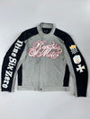 Nine Six Zero 960 Republic Of Motor Skull Biker Mesh Racing Jacket (M)
