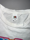 Fruit of the Loom Original "Bubble Rush" Charity Graphic Tee – White (L)